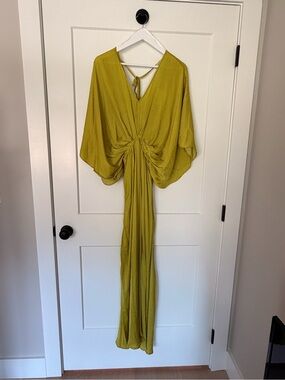 Aakaa Green Maxi Dress
